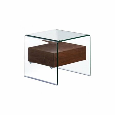 DAPHNES DINNETTE Shaman Side Table - Walnut DA607161